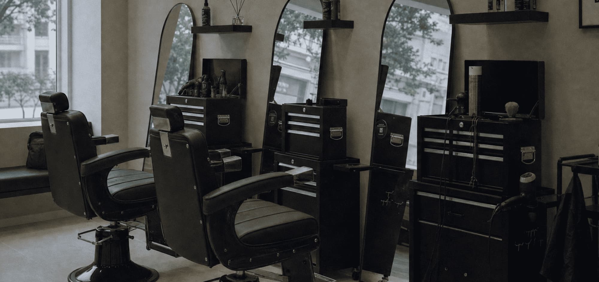 Poste de coiffage du salon Amisi Fusion Hair Beauty